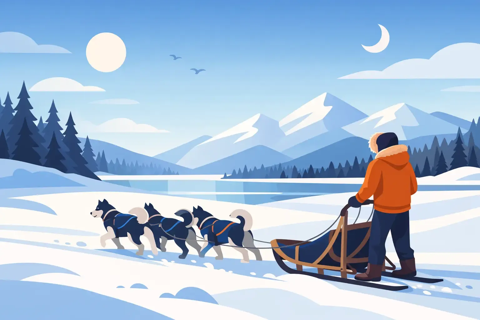 Husky Sledding Holiday Sweden: What to Expect