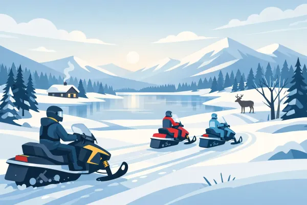 What to Expect on Snowmobile Tours in Sweden