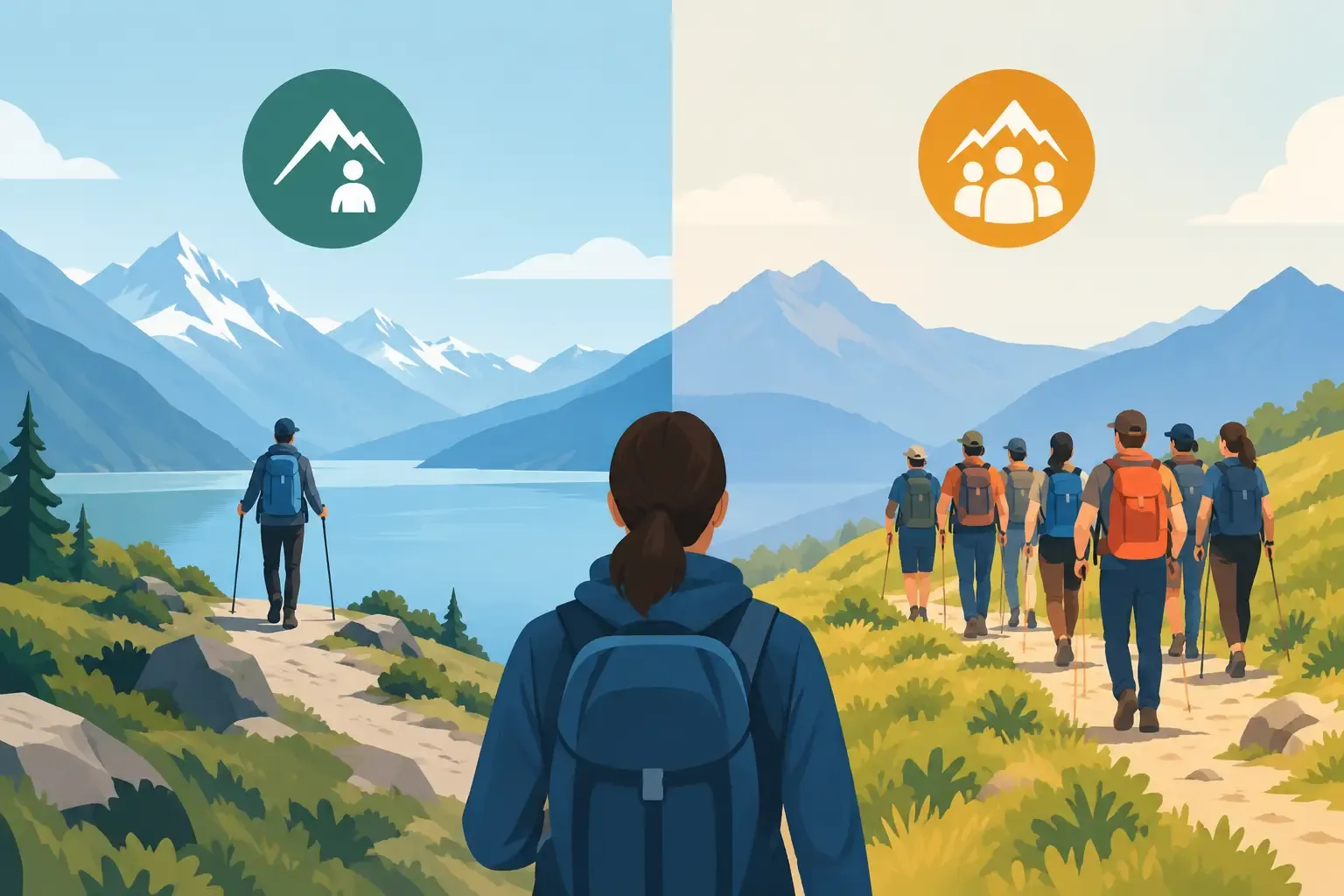 Custom Expedition vs Group Departure Choices