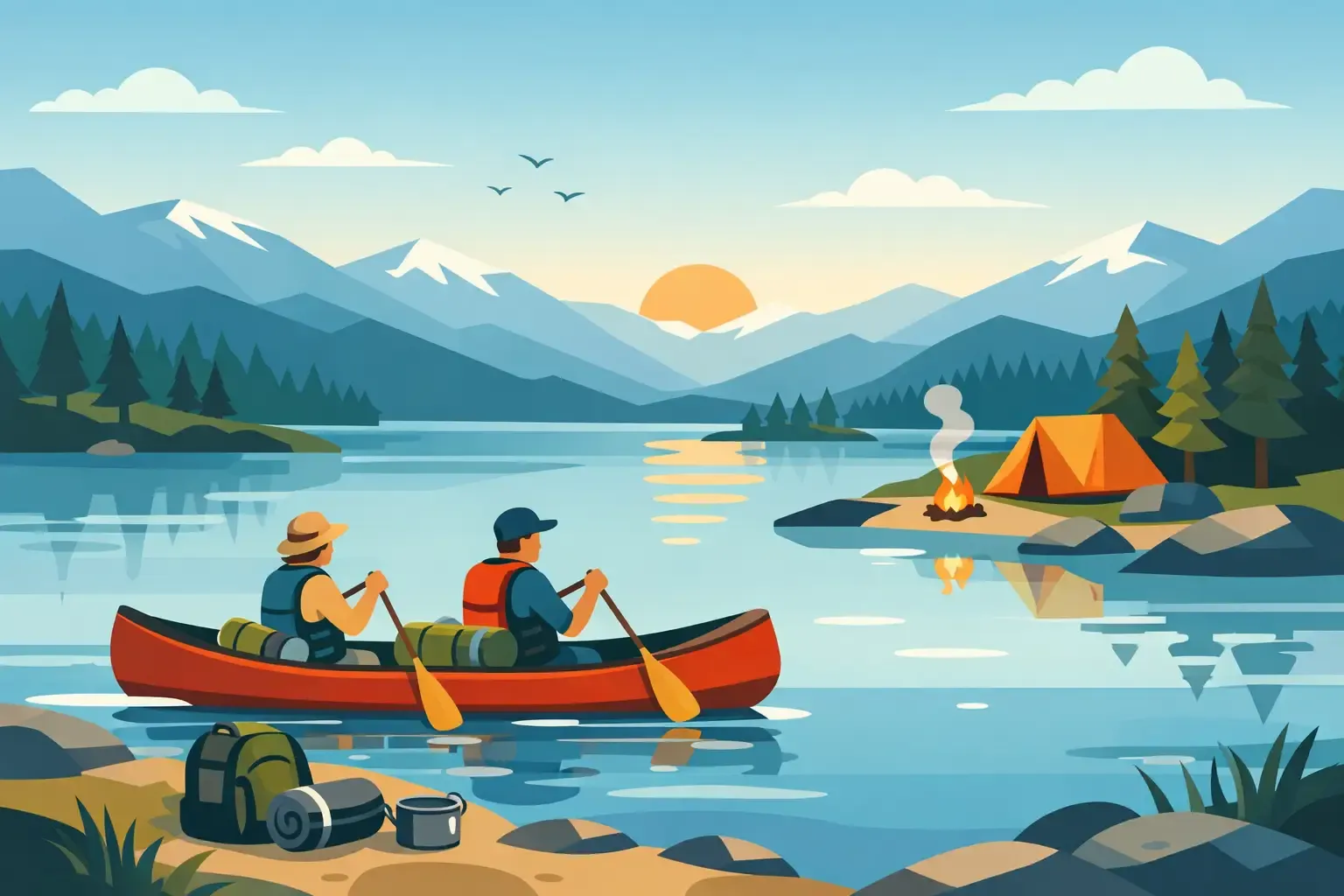 Multi Day Canoe Adventure: What to Expect