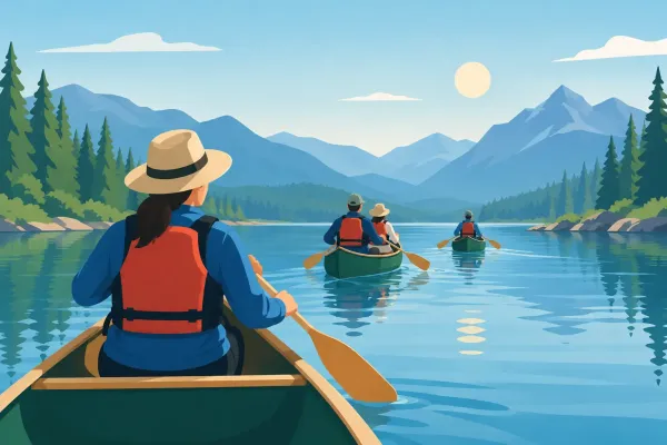 How Guided Canoe Holidays Work on Your First Trip