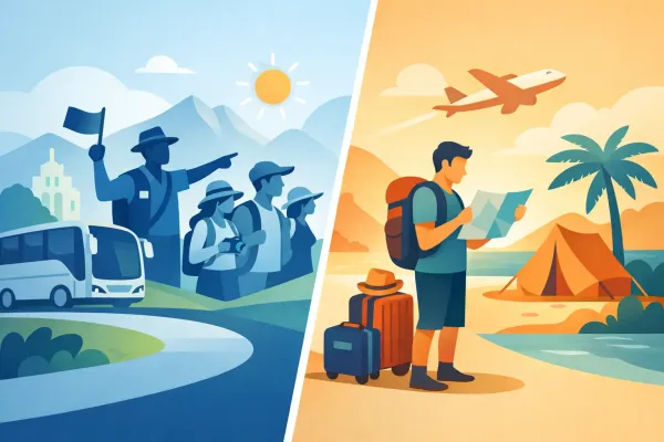 Guided Trip vs Independent Travel