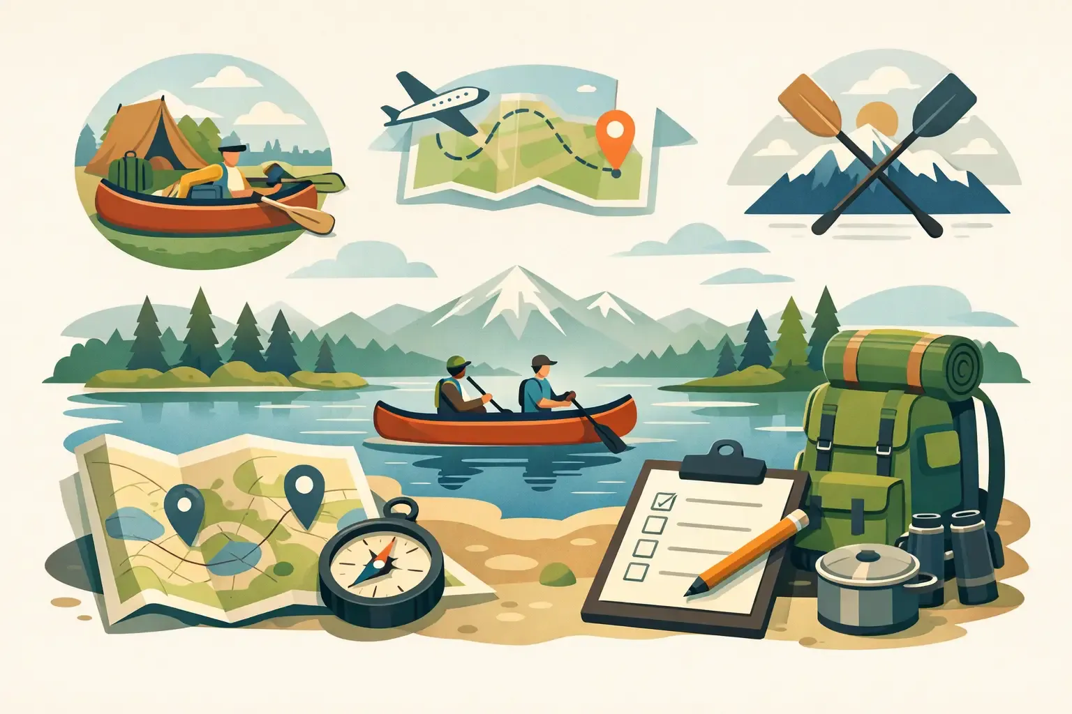 How to Plan a Canoe Expedition Properly